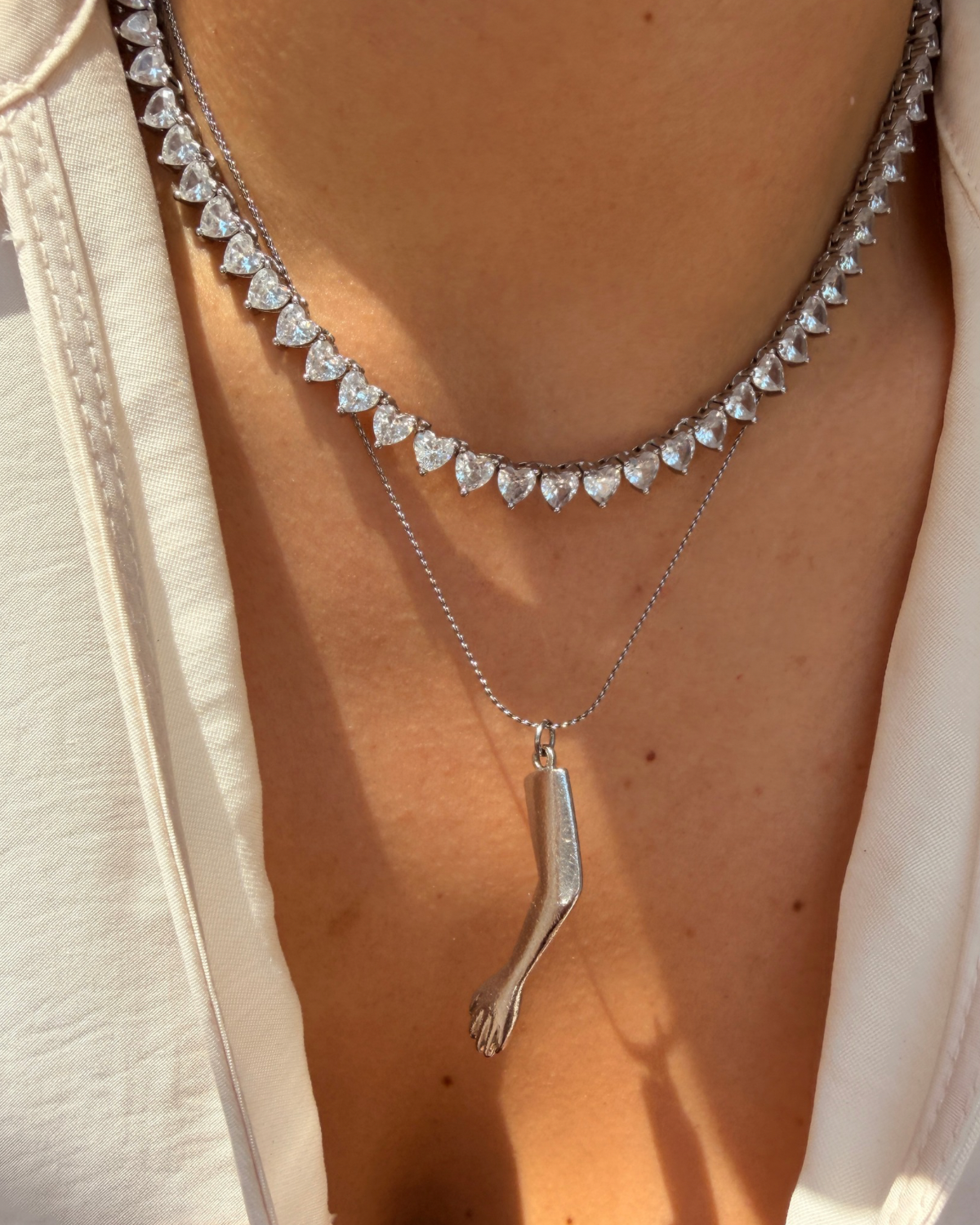 Authentic Dior Bone - Reworked Necklace