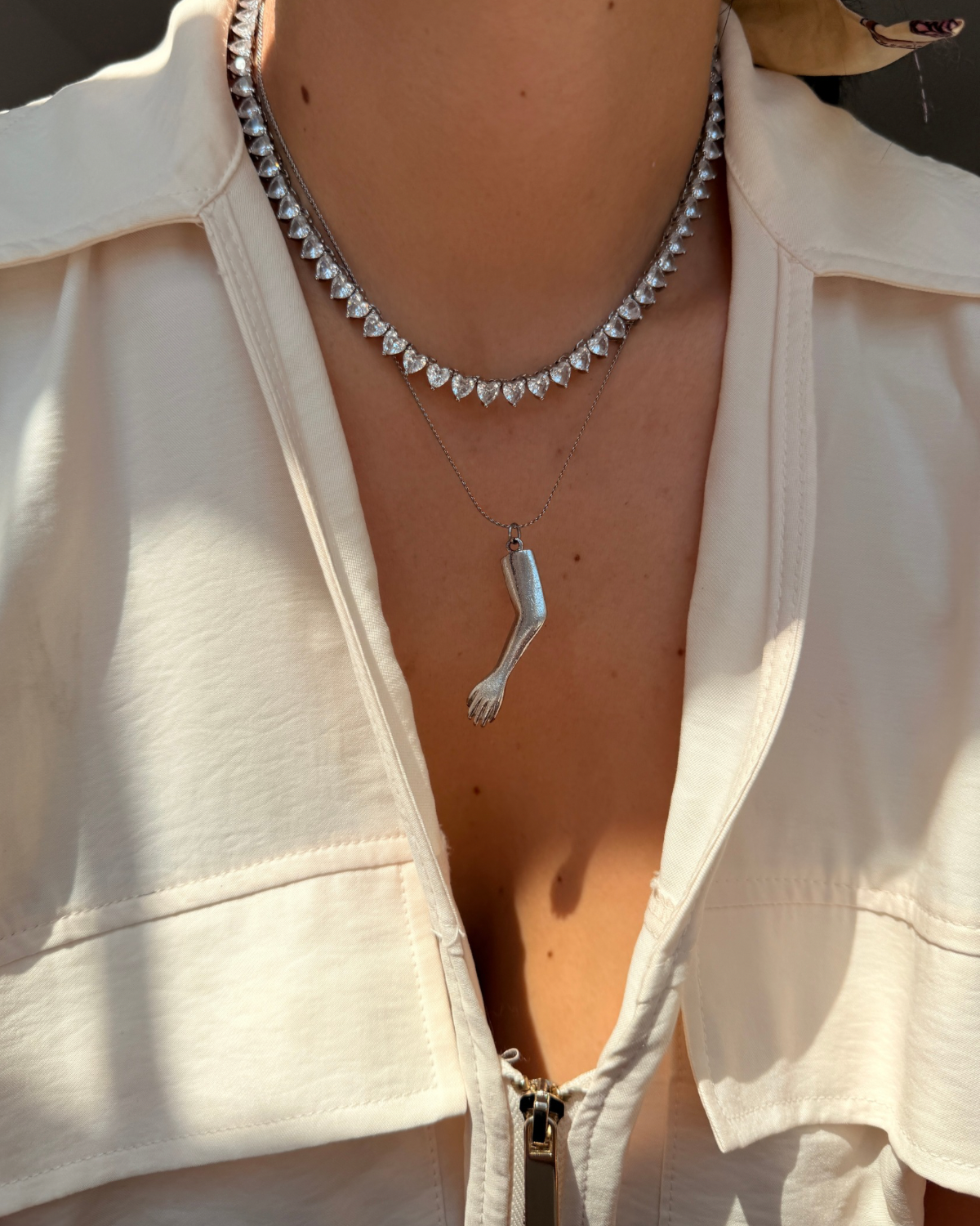 Authentic Dior Bone - Reworked Necklace