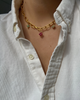 Authentic Louis Vuitton Multicharm Reworked Necklace