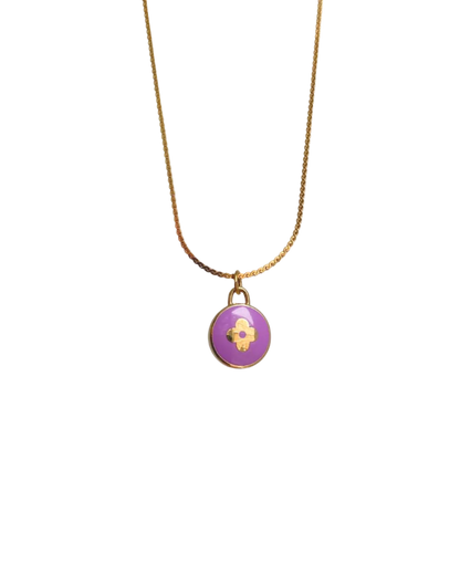 Authentic Louis Vuitton Rosewood Pastilles Pendant- Reworked Necklace