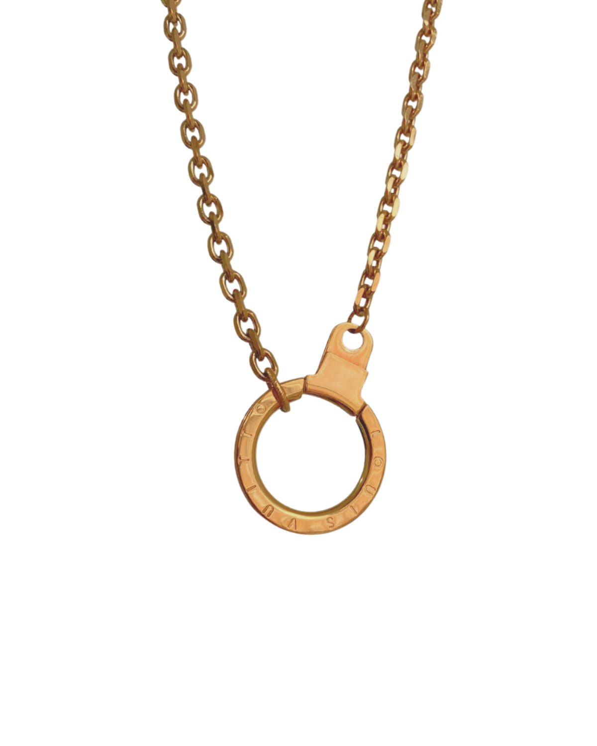 Authentic Louis Vuitton Ring- Reworked Necklace