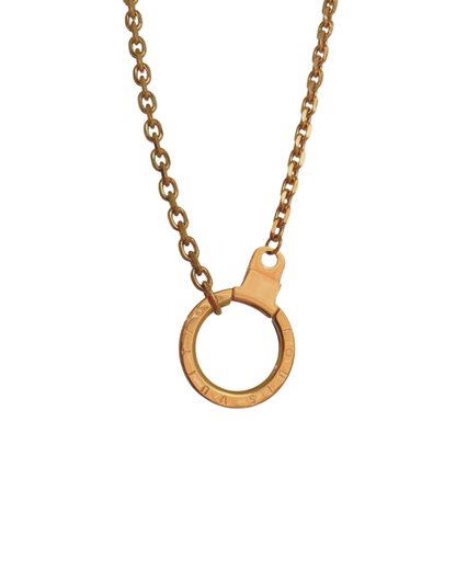 Authentic Louis Vuitton Ring- Reworked Necklace