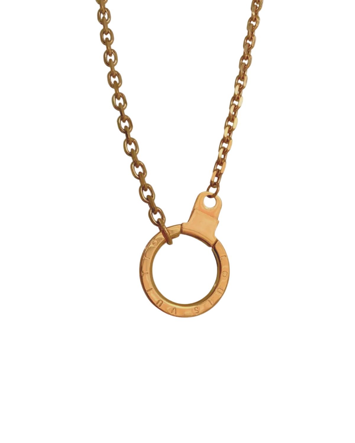 Authentic Louis Vuitton Ring- Reworked Necklace
