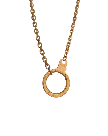 Authentic Louis Vuitton Ring- Reworked Necklace
