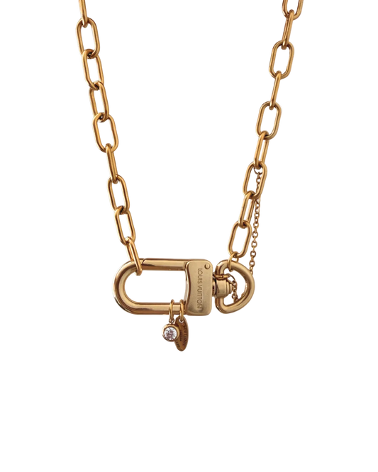 Authentic Louis Vuitton Clasp Carabiner - Reworked Necklace