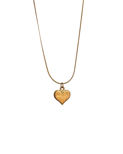 Authentic Louis Vuitton Heart Pendant- Reworked Necklace