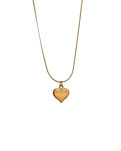 Authentic Louis Vuitton Heart Pendant- Reworked Necklace