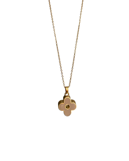 Authentic Louis Vuitton Fleur Charm- Reworked Necklace