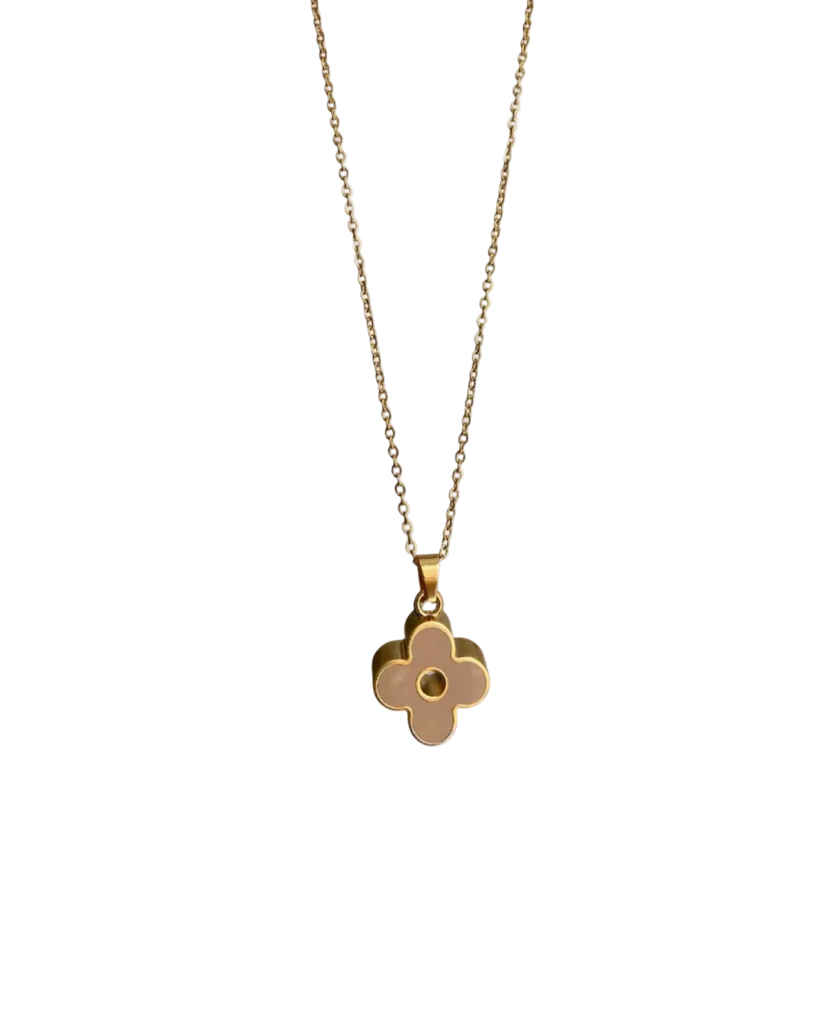 Authentic Louis Vuitton Fleur Charm- Reworked Necklace