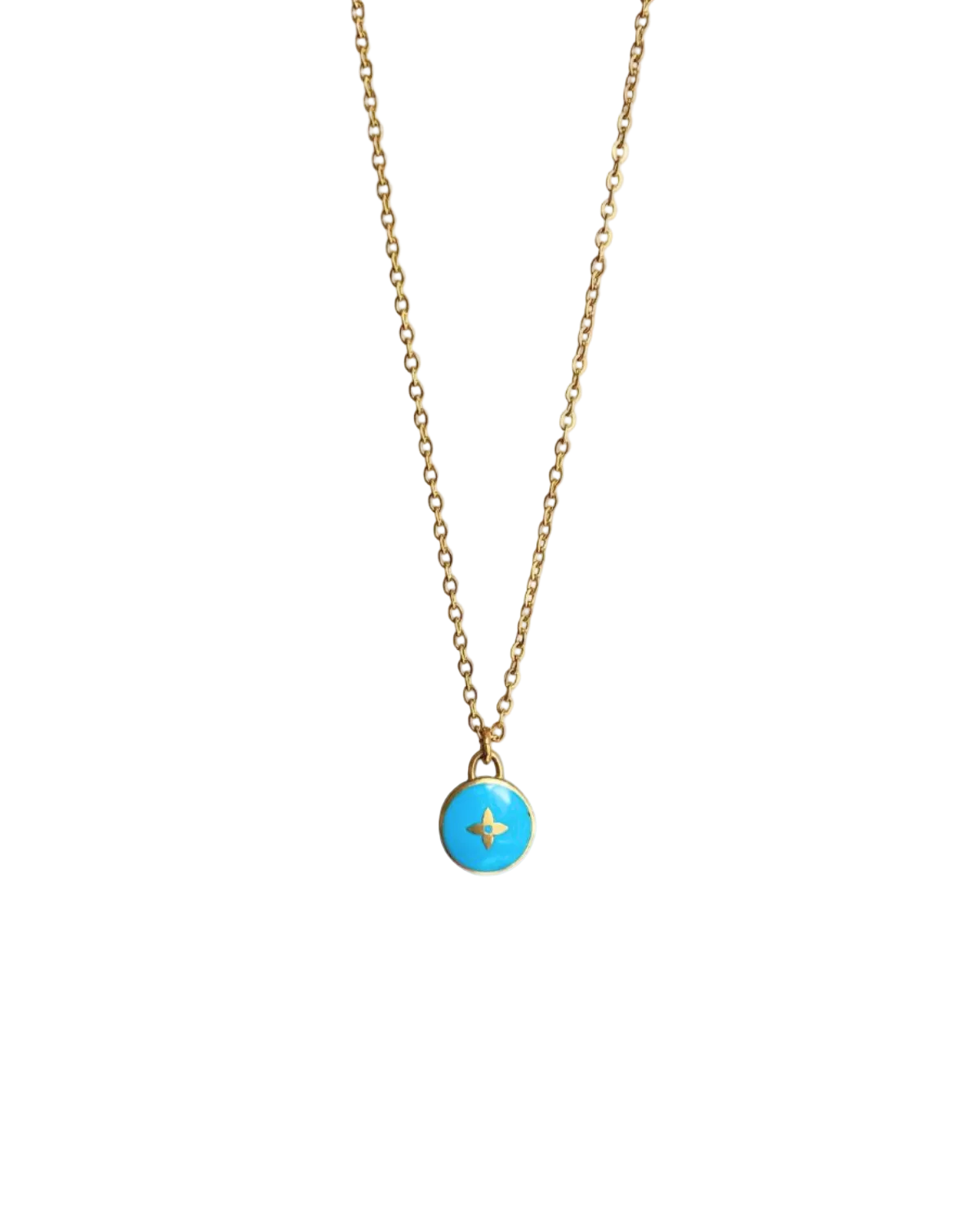 Authentic Louis Vuitton Sapphire Blue Pendant Pastilles