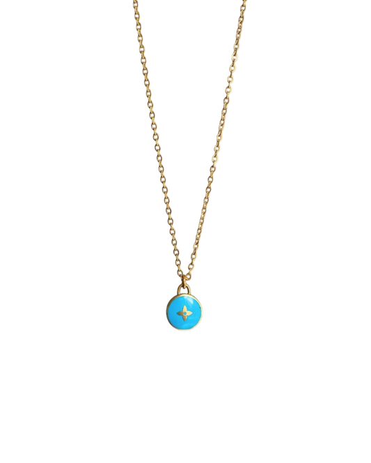 Authentic Louis Vuitton Sapphire Blue Pendant Pastilles