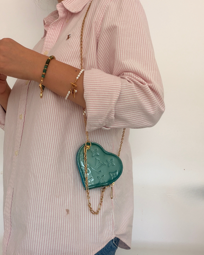 Authentic Louis Vuitton Coin Purse Vernis - Repurposed Mini Bag