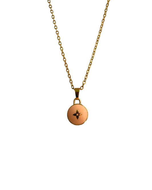 Authentic Louis Vuitton Pastilles Pendant - Reworked Necklace