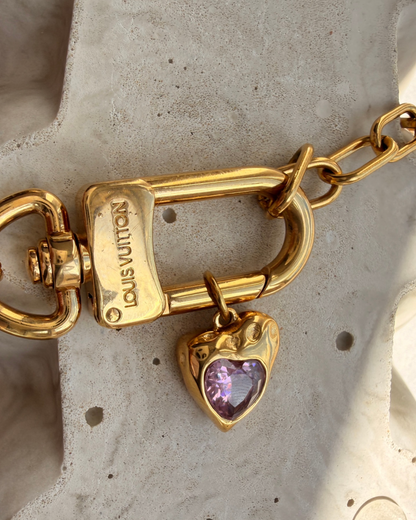 Authentic Louis Vuitton Clasp Reworked Necklace