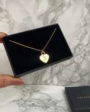 Load image into Gallery viewer, Authentic Louis Vuitton Heart Reworked Dainty Necklace