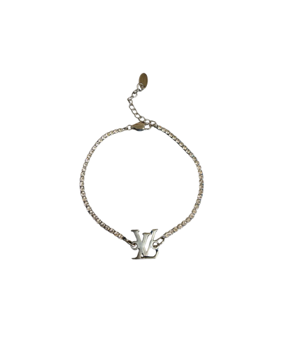 Authentic Louis Vuitton Logo - Reworked Tennis Bracelet