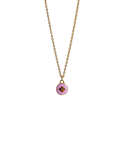 Authentic Louis Vuitton Pendant Lavender - Necklace