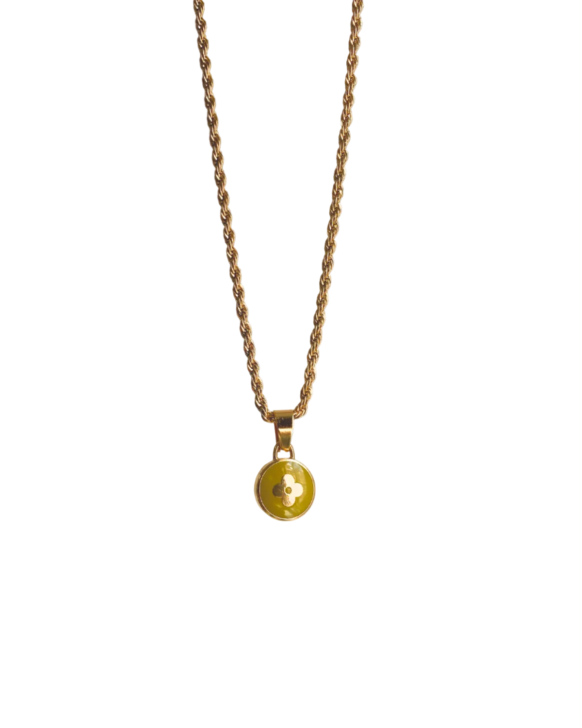 Authentic Louis Vuitton Green Pear Pendant Pastilles