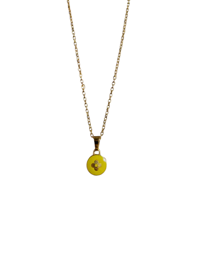 Authentic Louis Vuitton Green Pear Pendant Pastilles- Necklace
