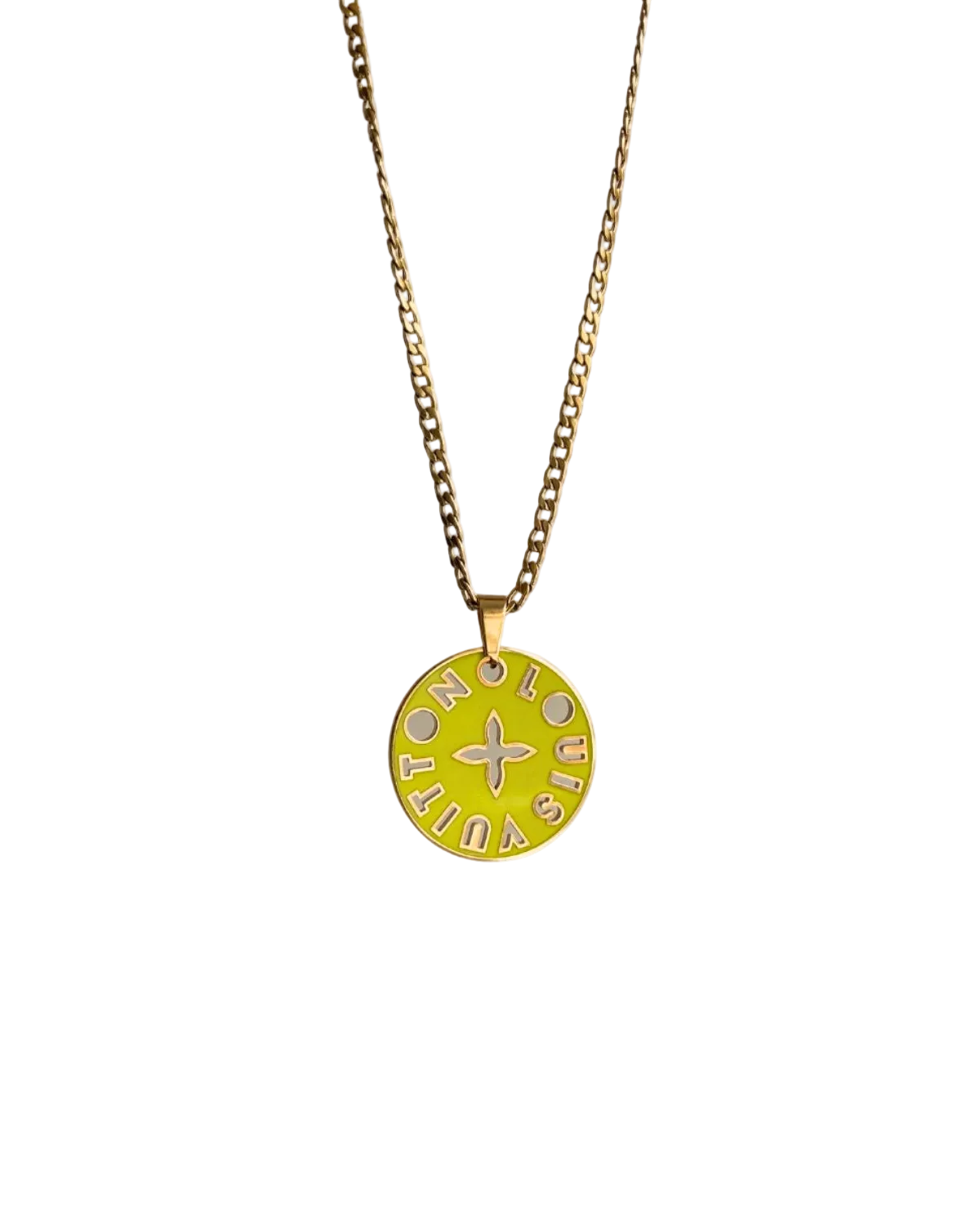 Authentic Looping Louis Vuitton Charm - Necklace