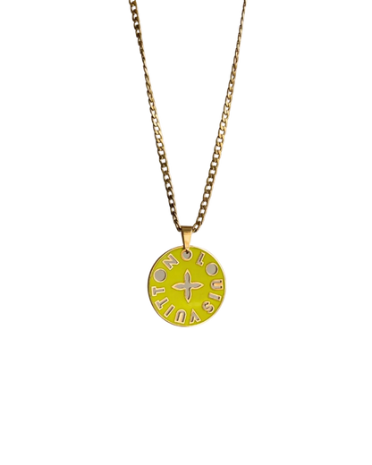 Authentic Looping Louis Vuitton Charm - Necklace