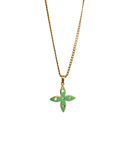 Authentic Big Louis Vuitton Looping  Charm - Necklace