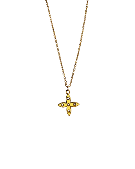 Authentic Louis Vuitton Blu & Yellow Looping Pendant- Reworked Necklace