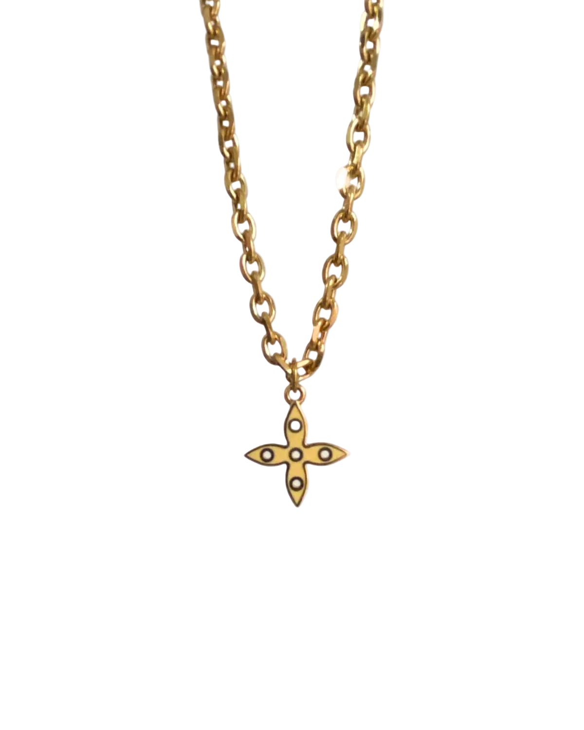 Authentic Louis Vuitton Looping Pendant- Reworked Necklace