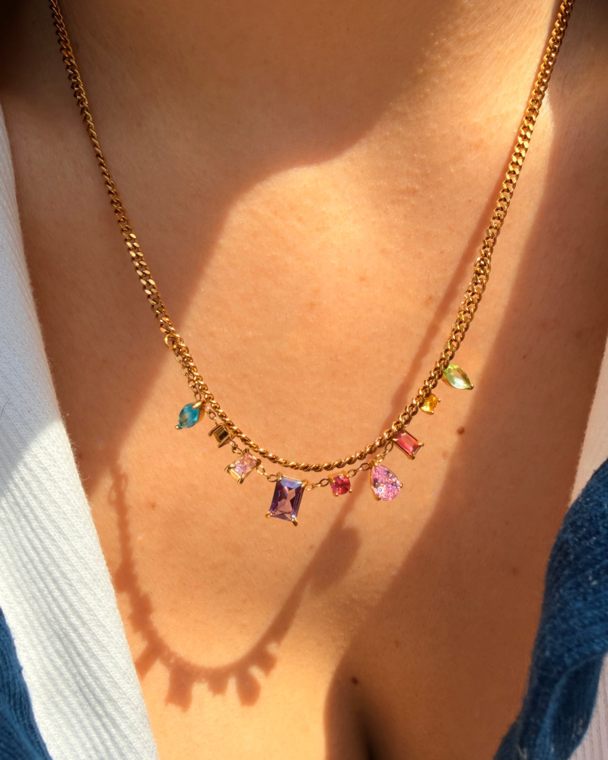 Authentic Dior Chain - Reworked Necklace