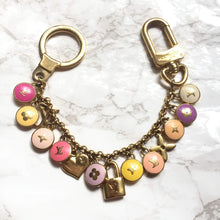 Load image into Gallery viewer, Authentic Louis Vuitton  Logo Pendant- Reworked Bracelet