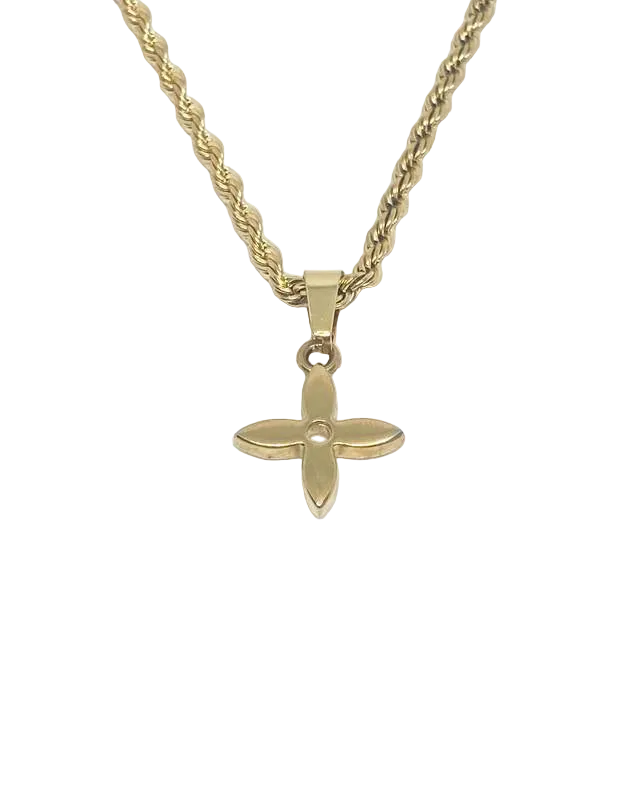 Authentic Louis Vuitton Pendant Flower Reworked Pendant