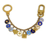 Authentic Louis Vuitton Blue Pendant- Upcycled Necklace