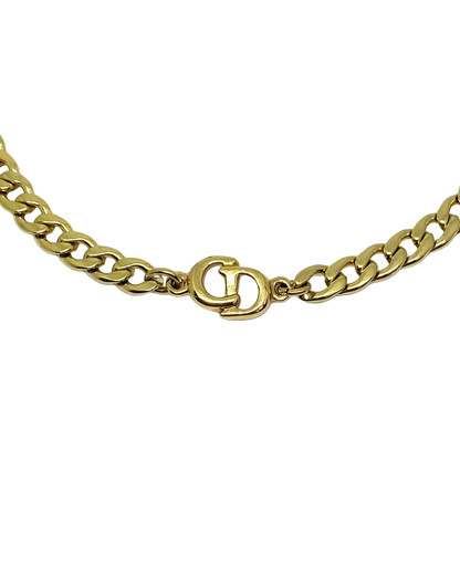 Authentic Dior Pendant- Reworked Choker