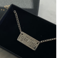 Load image into Gallery viewer, Authentic Dior Plaque Pendant- Reworked Necklace