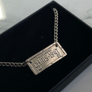 Authentic Dior Plaque Pendant- Reworked Necklace