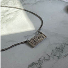 Load image into Gallery viewer, Authentic Dior Plaque Pendant- Reworked Necklace