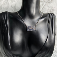 Load image into Gallery viewer, Authentic Dior Plaque Pendant- Reworked Necklace