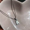 Authentic Louis Vuitton Raye Silver Zip Pendant- Reworked Necklace