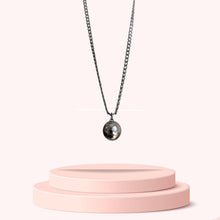 Load image into Gallery viewer, Authentic Louis Vuitton Raye Round Pendant- Reworked Necklace