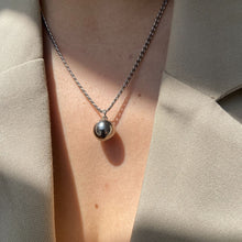 Load image into Gallery viewer, Authentic Louis Vuitton Raye Round Pendant- Reworked Necklace