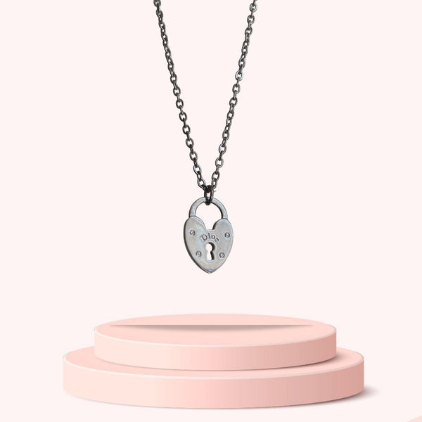 Authentic Dior Pendant Heart Pendant- Reworked Necklace