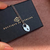 Authentic Dior Pendant Heart Pendant- Reworked Necklace