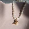 Authentic Louis Vuitton Floragram Logo Pendant- Reworked Necklace