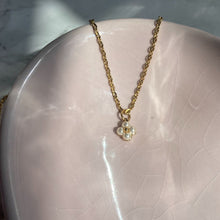 Load image into Gallery viewer, Authentic Louis Vuitton Floragram Pendant- Reworked Necklace