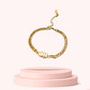 Authentic CD Dior pendant- Reworked Bracelet
