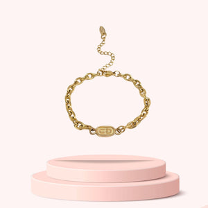 Bracelet Reworked Mini Dior pendant