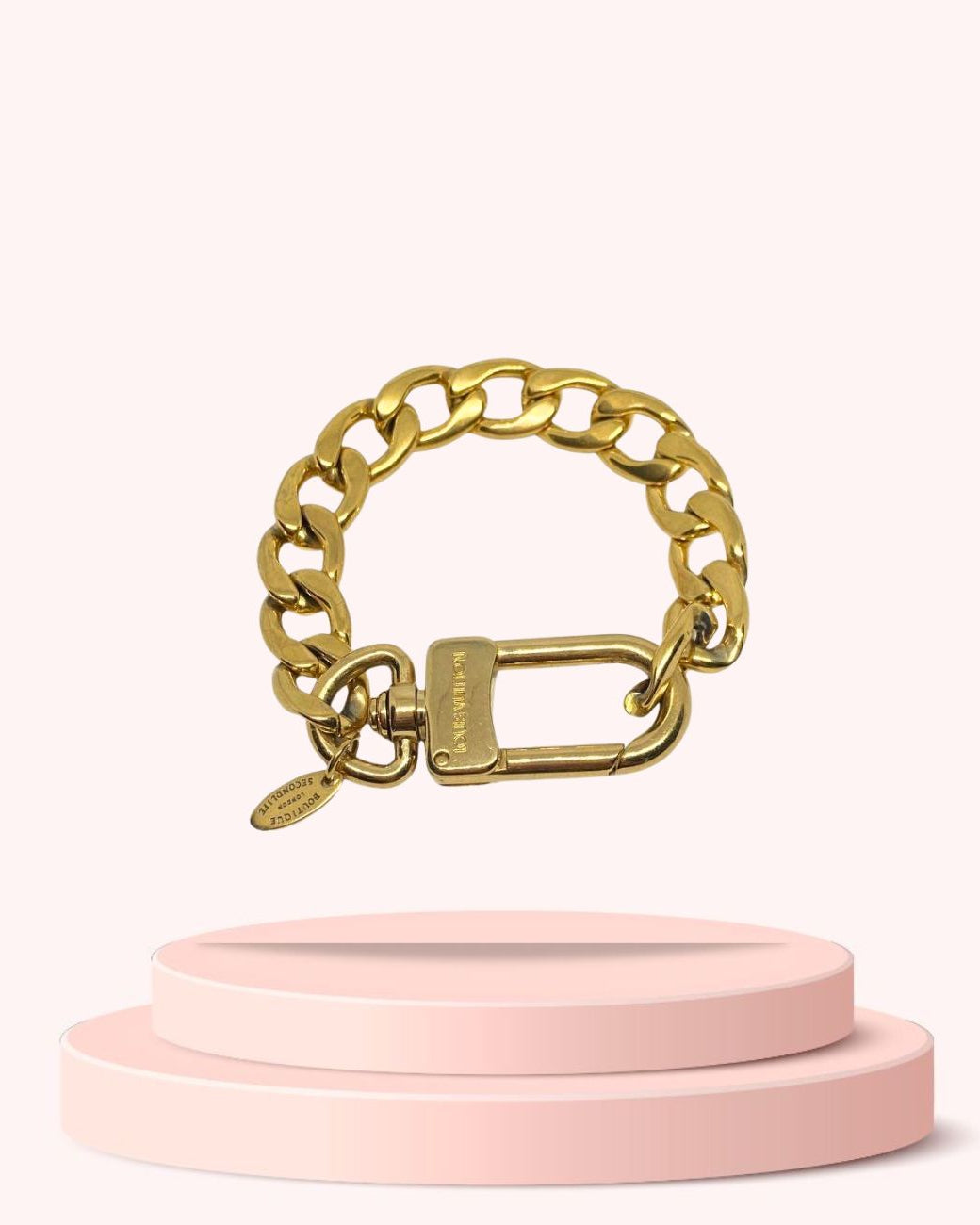 Authentic Louis Vuitton Clasp-Repurposed Bracelet