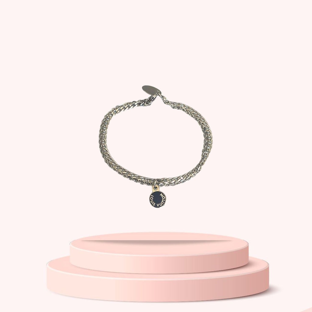 Authentic Louis Vuitton Mini Pendant - Reworked Bracelet