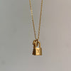 Authentic Louis Vuitton Padlock and Key - Reworked Necklaces