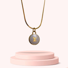 Load image into Gallery viewer, Authentic Louis Vuitton Baby Blue Logo Pendant Indigo Pastilles